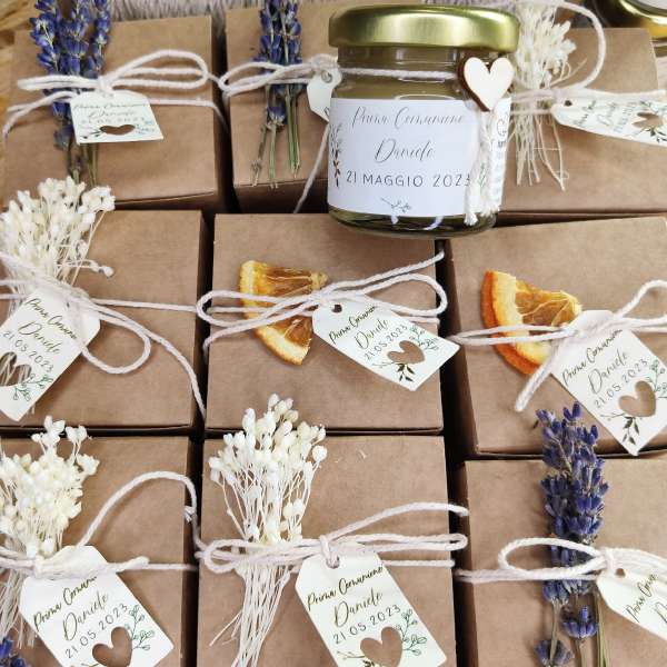bomboniera crema spalmabile cioccolato ecofattoart
